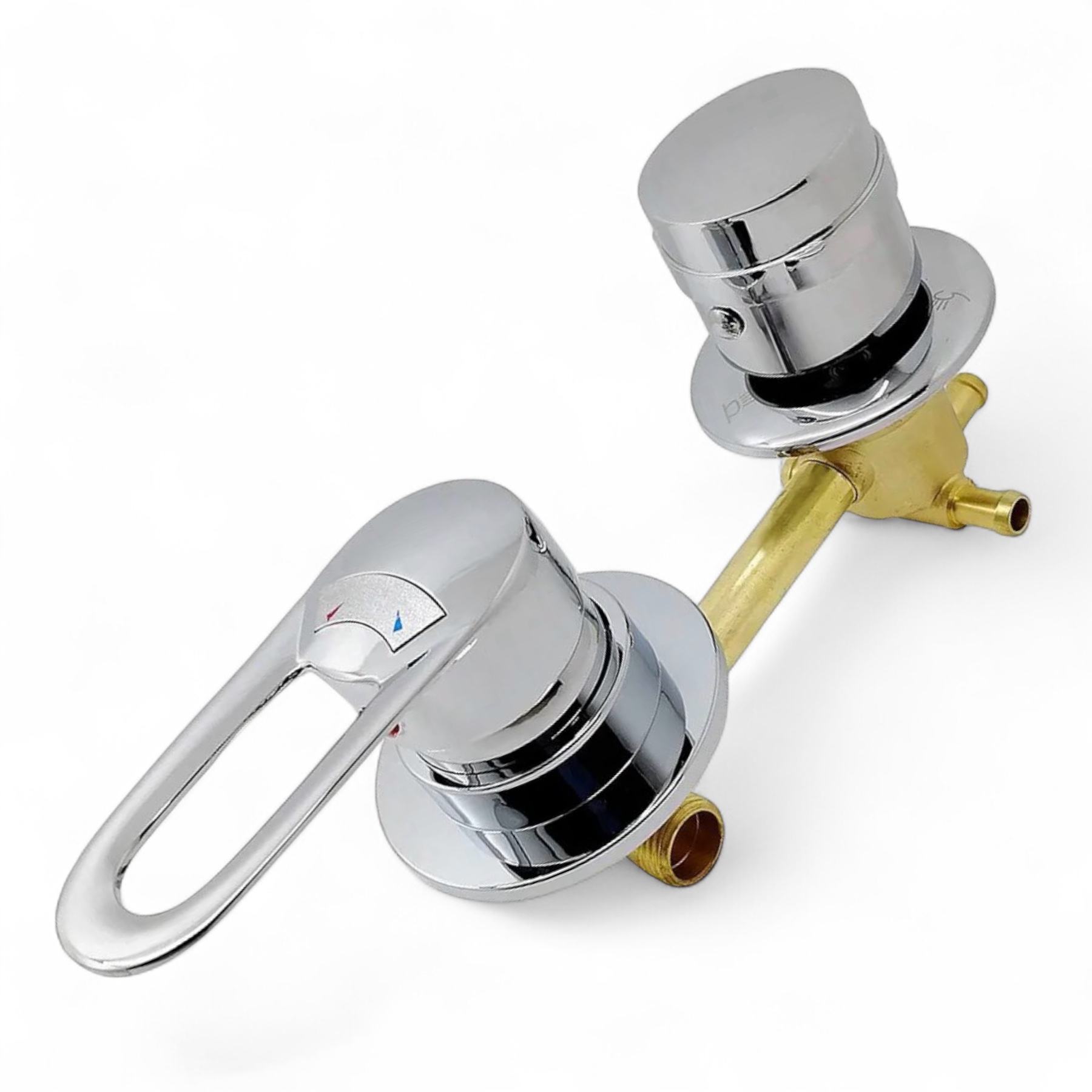 Смеситель для душевой кабины 3-х позиционный SW-3RH120