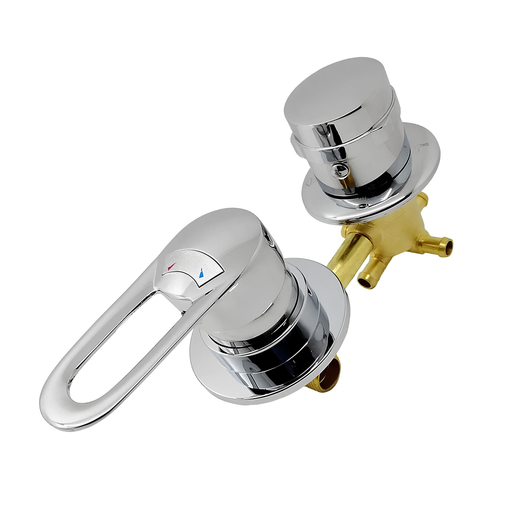 Смеситель для душевой кабины 4-х позиционный SW-4RH10