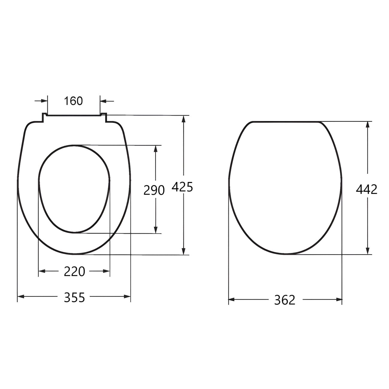 Сиденье с крышкой для унитаза ROCA VICTORIA ZRU8013920