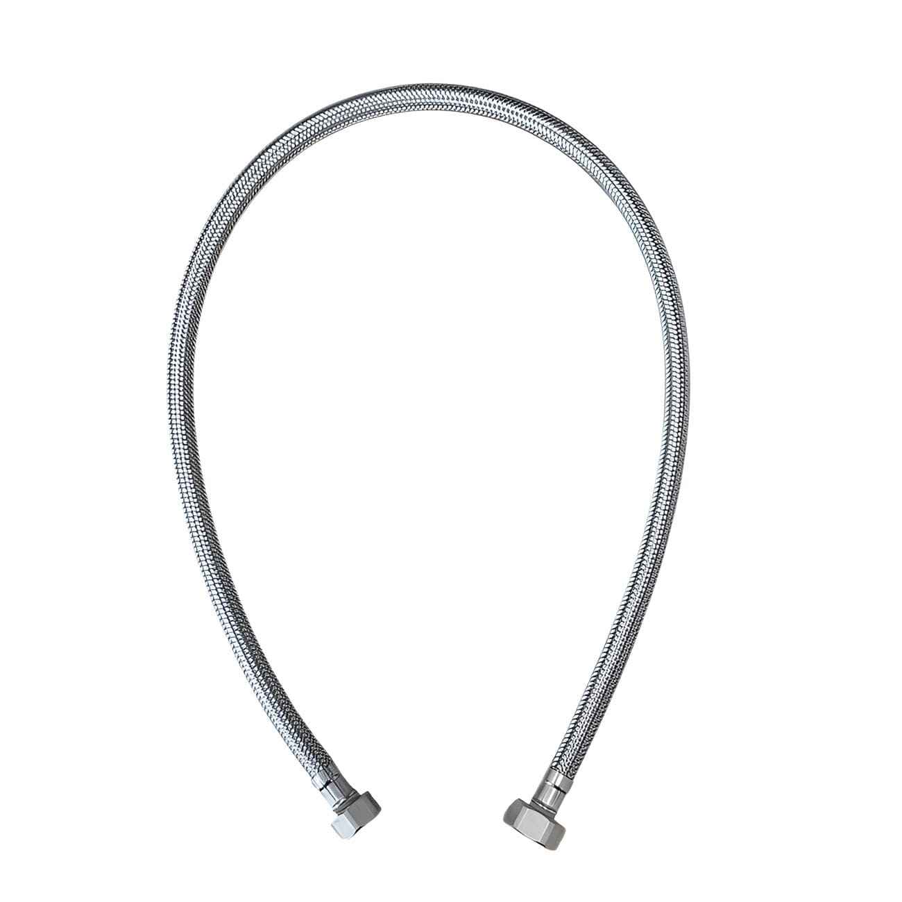 Гибкая подводка для воды 1/2" х 3/8" 80 см Tucai 6655