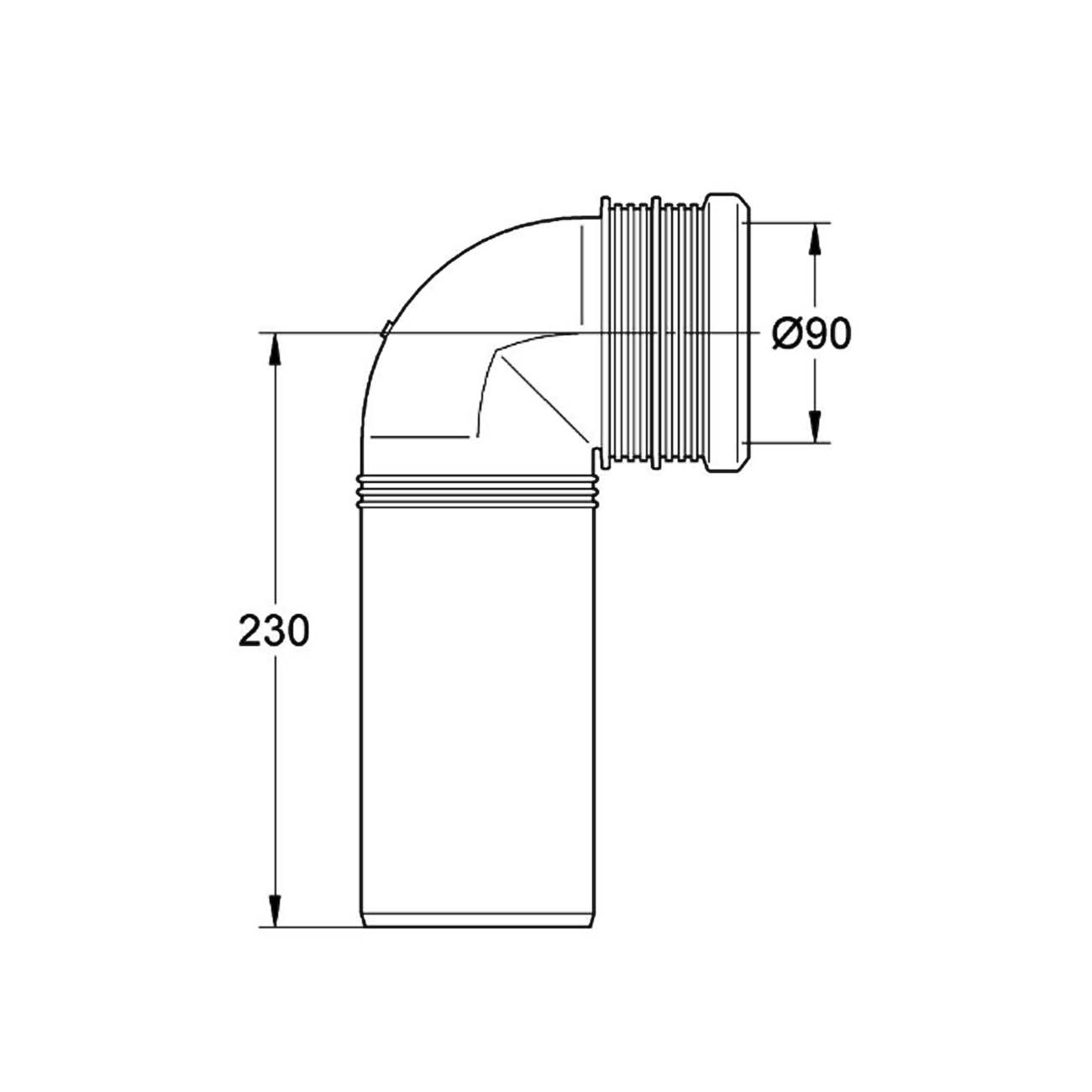Регулируемый угловой отвод Grohe 42327000